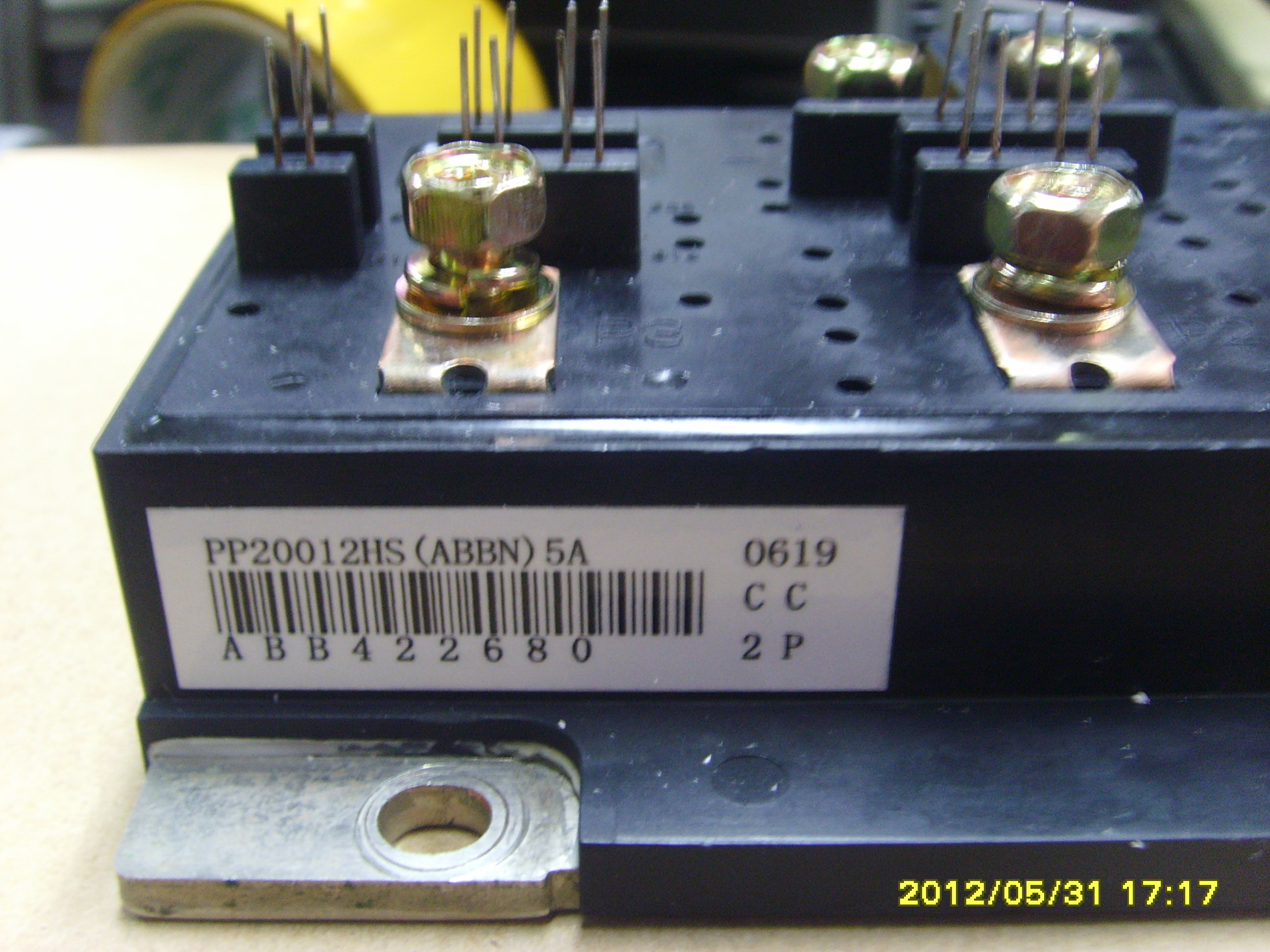 PP20012HS ABB IGBT Modules Thyristors Diodes GTO